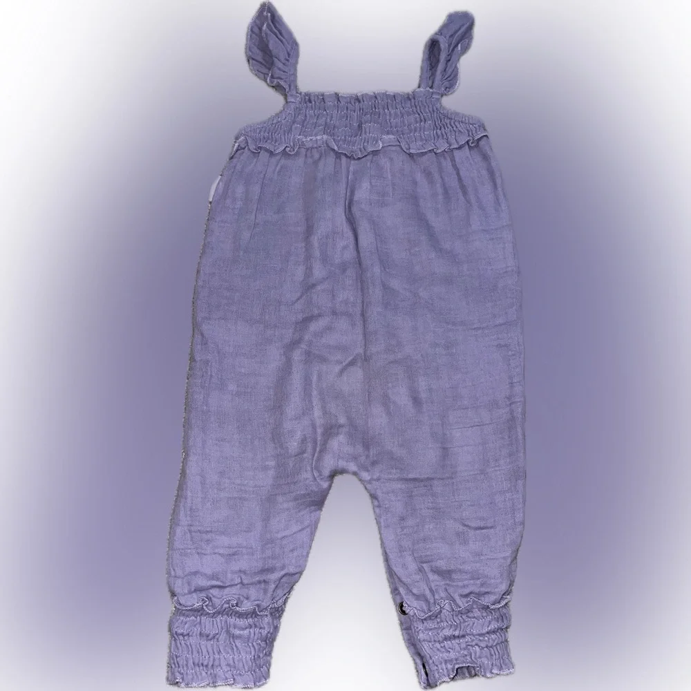 L’oved baby organic muslin romper - Picture 2 of 2
